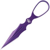 Skallywag Tactical 17051 Aluminum Dagger Purple Handles