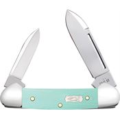 Case XX 18107 Baby Butterbean Knife Seafoam Handles