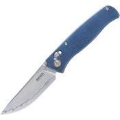 SRM 255LTE2 255L Ambi Lock Knife Blue Titanium Handles