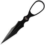 Skallywag Tactical 17008 Black D2 Carbon Steel Dagger Fixed Blade Knives