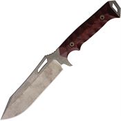 Dawson 83755 Shepherd XL Satin MagnaCut Fixed Blade Knife Camo Handles