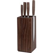 Boker 130775SET Core 6 Piece Square Set Walnut Handles