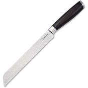 Boker 130953DAM Bread Knife Damascus Oak Handles