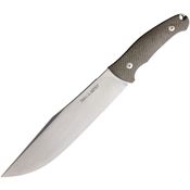Viper 4066CG Trail Stonewash Spear Point Fixed Blade Knife Green Micarta Handles