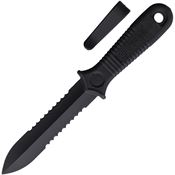 AMG Knives 5528 Short Kobe Boot Knife Black Handles