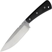 American Tomahawk IFLEMAN Rifleman Satin Fixed Blade Knife Black Richlite Handles