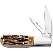 Bear & Son 52815 Baby Barlow Knife India Stag Bone Handles