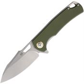 Boker Magnum M01SC008 Skeksis Satin Linerlock Knife Green G10 Handles