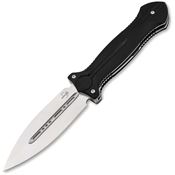 Boker Plus P01BO888 Cheus Stonewash Spear Point Linerlock Knife Black G10 Handles