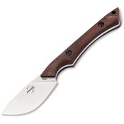 Boker Plus P02BO593 M.U.K. Stonewash Fixed Blade Knife brown Micatra Handles