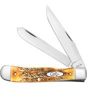 Case XX 65345 Trapper Knife 6.5 Bonestag Handles