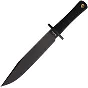 Cold Steel 39LRSQ Trail Master Black 52100 Carbon Steel Knife Black Handles