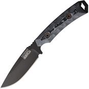 Dawson 48015 Contractor Midnight MagnaCut Fixed Blade Knife Black/White G10 Handles