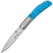 Elk Ridge 2006BL Lockback Knife Blue Handles