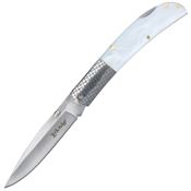 Elk Ridge 2006WH Lockback Knife White Handles