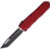 Guardian Tactical 94221 Auto Recon 035 Two-Tone MagnaCut Tanto OTF Knife Red Handles