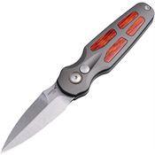 Hogue 64233 Auto Ballista II Stonewash MagnaCut Button Lock Knife Gray/Cocobolo Wood Handles