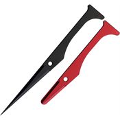 Hard Ready 3435 SUTURA Fixed Blade Knife Black Handles