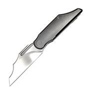 Ketuo M027 Soulstone B Satin Framelock Knife Gray Stonewash Handles