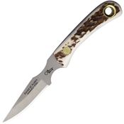 Knives Of Alaska 00024FG Cub Bear MagnaCut Fixed Blade Knife Stag Handles