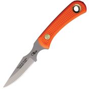 Knives Of Alaska 00025FG Cub Bear MagnaCut Fixed Blade Knife Orange Suregrip Handles