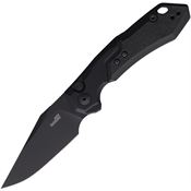 Kershaw 7851BBLK Auto Launch 19 Black Button Lock Knife Black G10 Handles