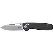 Kubey 248F Bluff Axis Lock Knife Black G10 Handles