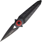 Miscellaneous 4617 Assist Open Black Stonewash Linerlock Knife Gray Handles