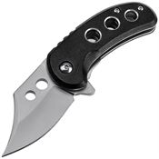 MTech A2039BK Small Linerlock Knife A/O Black Handles