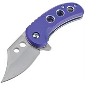 MTech A2039PL Small Linerlock Knife A/O Purple Handles