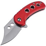 MTech A2039RD Small Linerlock Knife A/O Red Handles