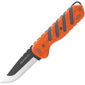 Outdoor Edge HTX30B6C Razor HTX 3.0 Fixed Blade Knife Gray/Orange Handles