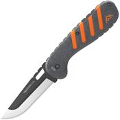 Outdoor Edge HTX35Y6C Razor HTX 3.5 Folding Knife Gray/Orange Handles