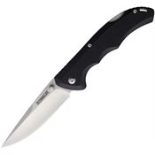 Outdoor Life 011B Sherpa Satin Lockback Knife Black G10 Handles