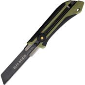 Olfa Works BCS1OD Bushcraft Saw OD Green