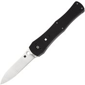Spyderco 191GP JaniSong Balisong Knife Black G10 Handles