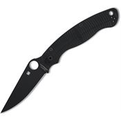 Spyderco 36GMCBKP2 Military 2 Salt Black MagnaCut Compression Lock Knife Black G10 Handles