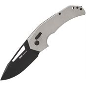 SOG 12250357 Prohen Black D2 Carbon Steel Drop Point XR Lock Knife Gray G10 Handles
