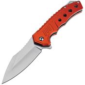 Tac Force 2017RD Assist Open Linerlock Knife Red Handles