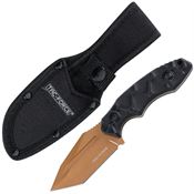 Tac Force FIX121BNZ Bronze Fixed Blade Knife Black Handles