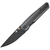 Bestech T2504C VK-KUZE Black Stonewash MagnaCut Framelock Knife Black Stonewash Handles