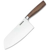 Boker 131000 Core Chai Dao Knife Walnut Handles