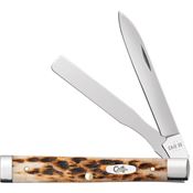 Case XX 10797 Baby Doc Knife Amber Bone Handles