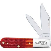 Case XX 42324 Barlow Knife Indian Paint Brush Kinfolks Jigged Bone Handles