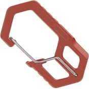 Gerber 1075357 Carabiner Keychain Tool Orange Handles