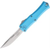 Microtech 1703M10TQ Auto Hera II Mini Stonewash OTF Knife Turquoise Handles