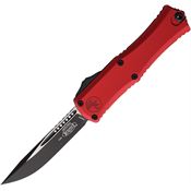 Microtech 1703M1RD Auto Hera II Mini Two-Tone OTF Knife Red Handles