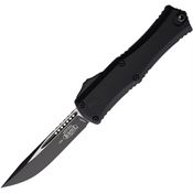 Microtech 1703M1T Auto Hera II Mini Two-Tone OTF Knife Black Handles
