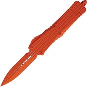 Microtech 1421CTCORS Auto Combat Troodon Double Edge Dagger OTF Knife Frag Aluminum Handles