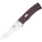 Fallkniven HK6L Hunter's Knife Maroon Mic